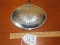 Vtg Silver Plated Brass W/ Wood Handle Silent Butler