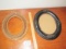2 Antique Oval Picture Frames