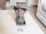 Nyform Troll Figure Hand Made In Norway By Trygve Torgesen