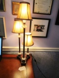 Bronzed W/ Crystal Accents 3 Light Table Lamp (Local Pick Up Only)