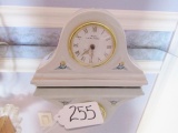 Laura Ashley Porcelain Mantle Clock