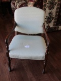 Antique Victorian Solid Wood Parlor Chair (Local Pick Up Only)