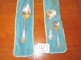 Vtg Gorham Sterling Silver Tablespoon, Sugar Spoon And Ladle