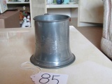 1943 Pewter Beer Mug
