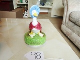 Porcelain Goose And Goslings Music Box By Schmid