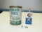 Vtg Quaker State Deluxe Motor Oil Can And A 3 In 1 S A E 20 Motor Oil Can