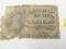 1863 10 Cent Fourth Issue Fr.1258 Postal Fractional Currency