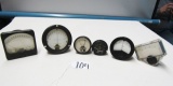 Lot Of 6 Different Vtg Guages