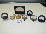 Lot Of 8 Different Vtg Guages