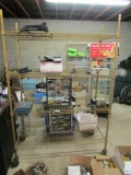 4 Shelf Metal Rack, Contents Not Included (Local Pick Up Only)