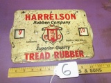 Vtg Metal Harrelson Rubber Company 