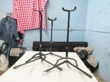 Lot Of 3 Guitar Stands