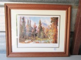 Limited Edition Print By Howard Carr And Autograph In Pencil