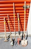 5 Good Wood Handled Tools (local Pickup Only)