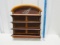 Wooden Wall Display Rack For Die Cast Cars And Trucks