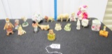 Lot Of Figurines, New Candle, Crayola Tree Ornament, Etc
