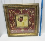 Very Nice Still Life Print Magnificently Matted And Framed