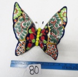 Colorful Ceramic Tree Butterfly