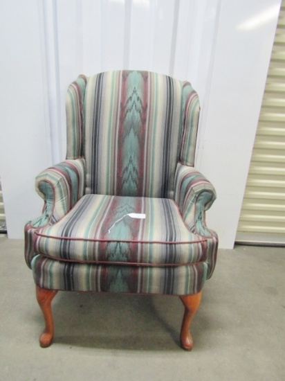 Very Nice Wing Back Upholstered Chair By Kroehler (Local Pick Up Only)