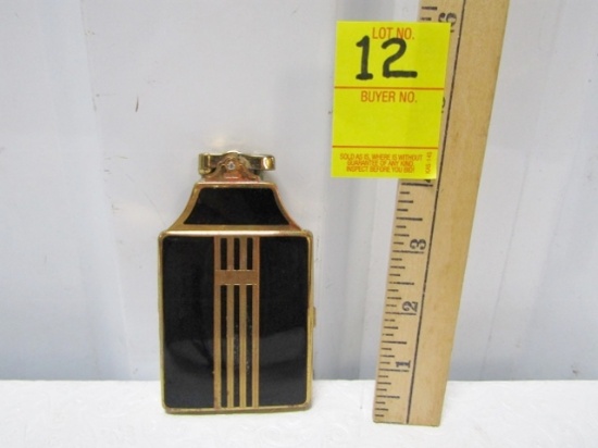 Vtg Ronson Dureum Cigarette Case And Lighter Combination