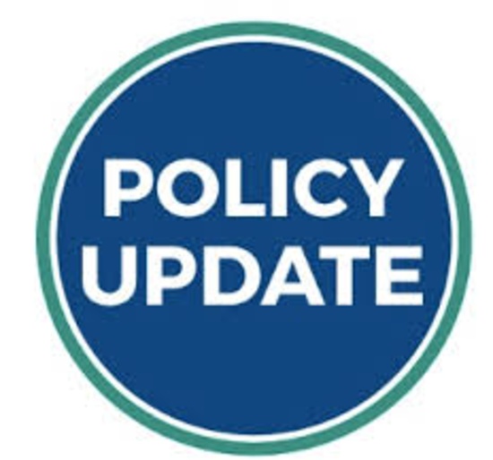 IMPORTANT UPDATED POLICY CHANGES FOR 2021