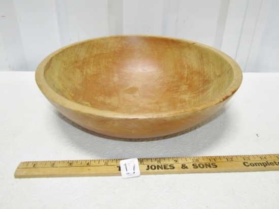 Large Wooden Dough Bowl