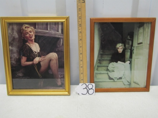2 Framed Photo Prints Of Marilyn Monroe