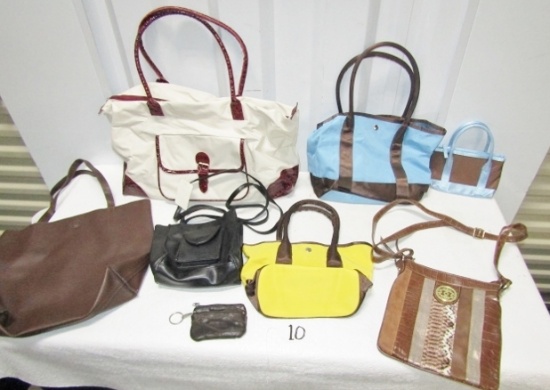 Lot Of Ladies Handbags, Totes, Etc
