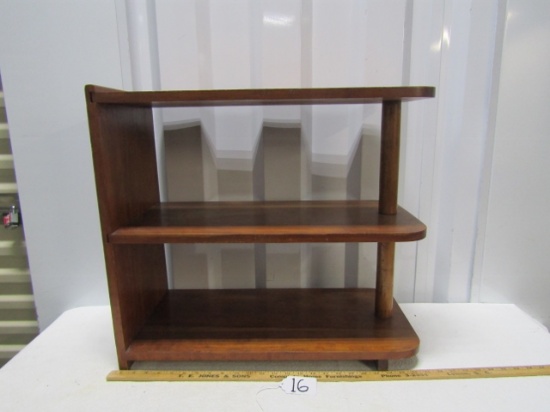 Vtg Smaller Solid Wood Bookcase (LOCAL PICK UP ONLY)