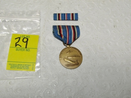 World War I I U. S. Army American Campaign Medal