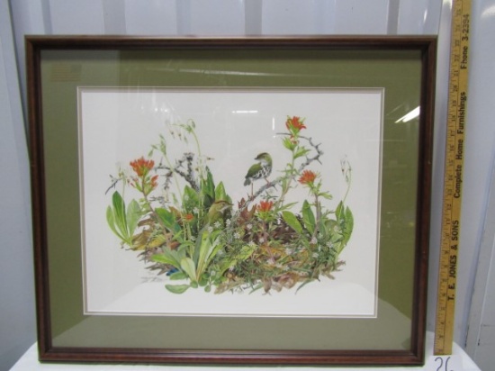 Limited Edition 496/1500 Print Signed In Pencil By Sallie Ellington Middleton