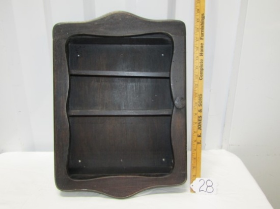 Solid Wood Wall Hanging Display Case
