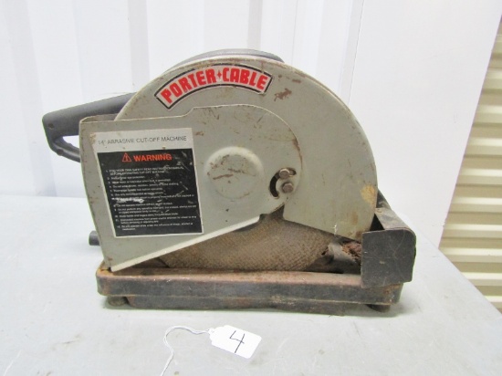 Porter - Cable 1400 P 14" Abrasive Cut-off Machine (NO SHIPPING)