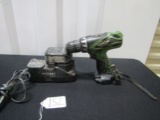 Hitachi 18 Volt Cordless Drill W/ Battery And Charger