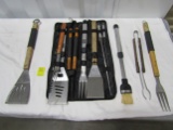 Grilling Utensils Set W/ Stotage Case And A Few Other Utensils