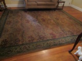 Large Vtg Wool Area Rug (LOCAL PICK UP ONLY)