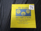New Old Stock Old Swedish Ebba's Forms And Recipes