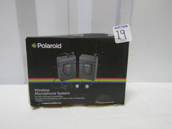 N I B Polaroid Wireless Microphone System
