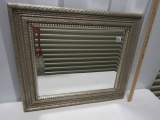 Beautifully Framed Beveled Glass Mirror (LOCAL PICK UP ONLY)