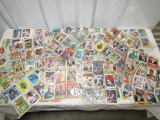 30 Plastic Sleeves Of Baseball Cards From The Mid 1980s