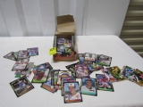 Box Of About 300 Baseball And Football Cards