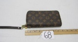 Louis Vuitton Double Zipper Wristlet Wallet