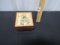 Vtg 1990 Enesco Wooden Musical Trinket Box
