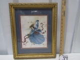 Beautifilly Framed And Double Matted Fairy / Angel Print