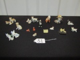 Lot Of Vtg Mid Century Miniature Porcelain Dogs
