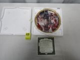 1993 N B A Champions Collector Plate Featuring Michael Jordan W/ C O A