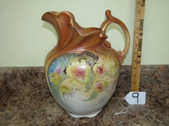 Vtg Doulton Burslem Large Water Pitcher