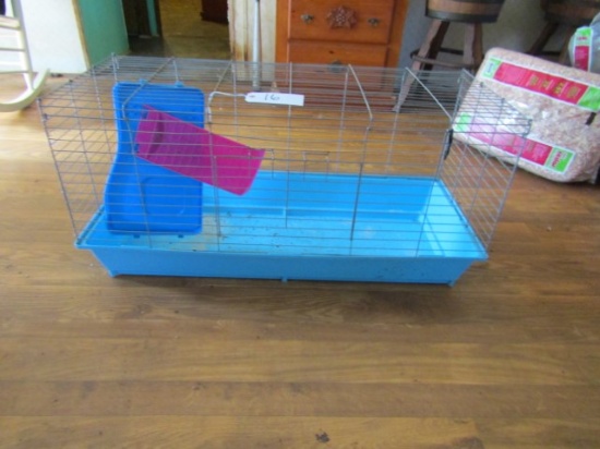 Guinea Pig Or Rabbit Cage Measures 39"x17"x19" (LOCAL PICK UP ONLY)