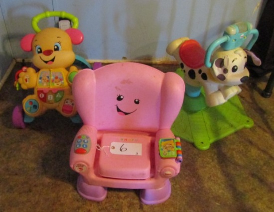 L Ot Of 3 Childrens Toys-battery Operated And Untested (LOCAL PICK UP ONLY)