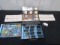 New, Never Displayed Nascar Race Cars, Stands For Each, Trading Cards And Case